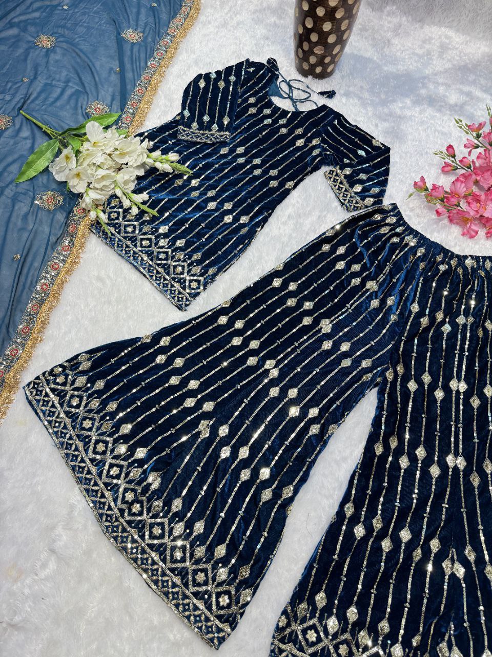 Launching New Festival Top, Sarara Plazo and Dupatta