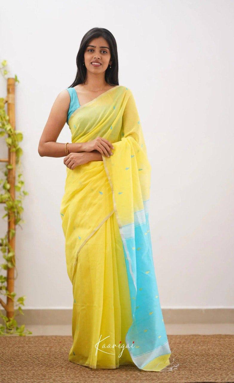 BEAUTFUL SOFT LILAN SLUB SAREE