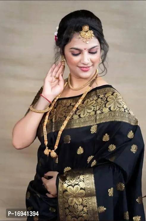 SOFT SILK JACQUARD WORK WITH RICH PALLU SAREE