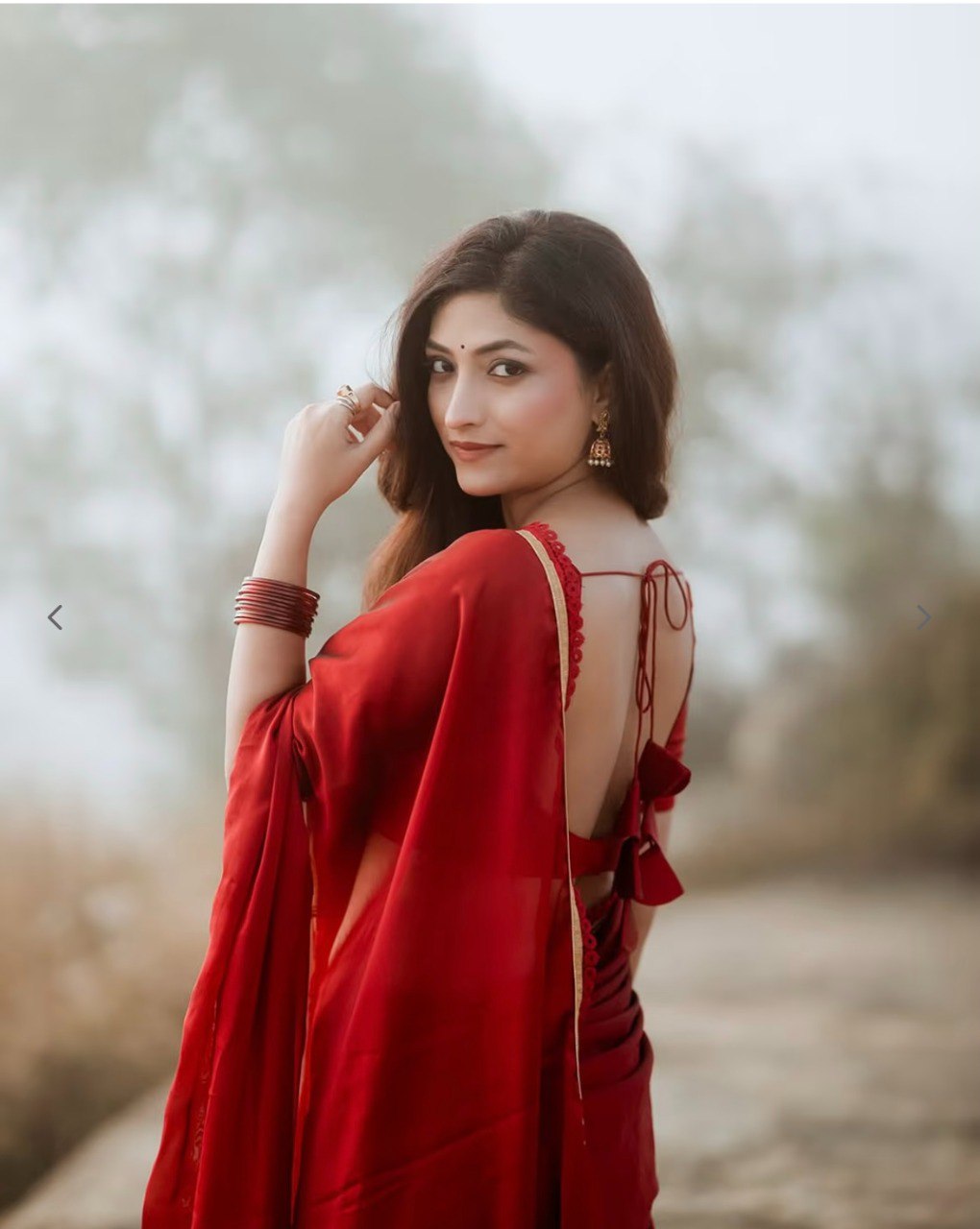 EXCLUSIVE BEAUTIFUL RAKHI SPECIAL  GEORGETTE SAREE