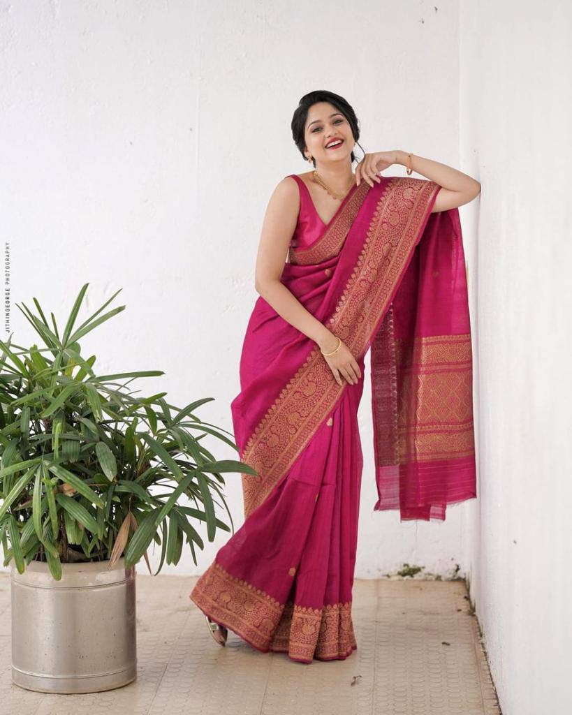 Woven Design Banarasi Saree