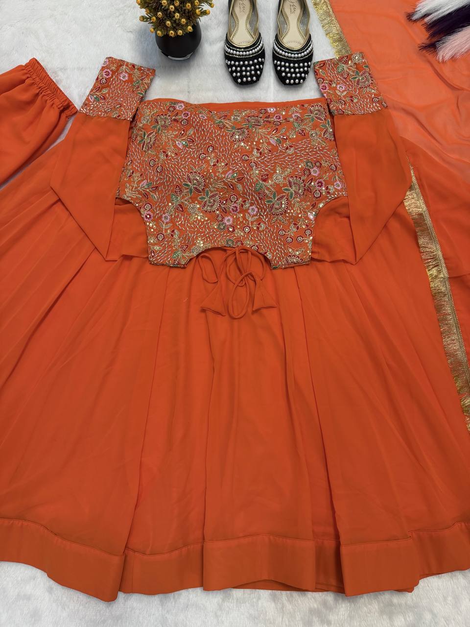 New Fancy Style Designer Maxi Anarkali Suit