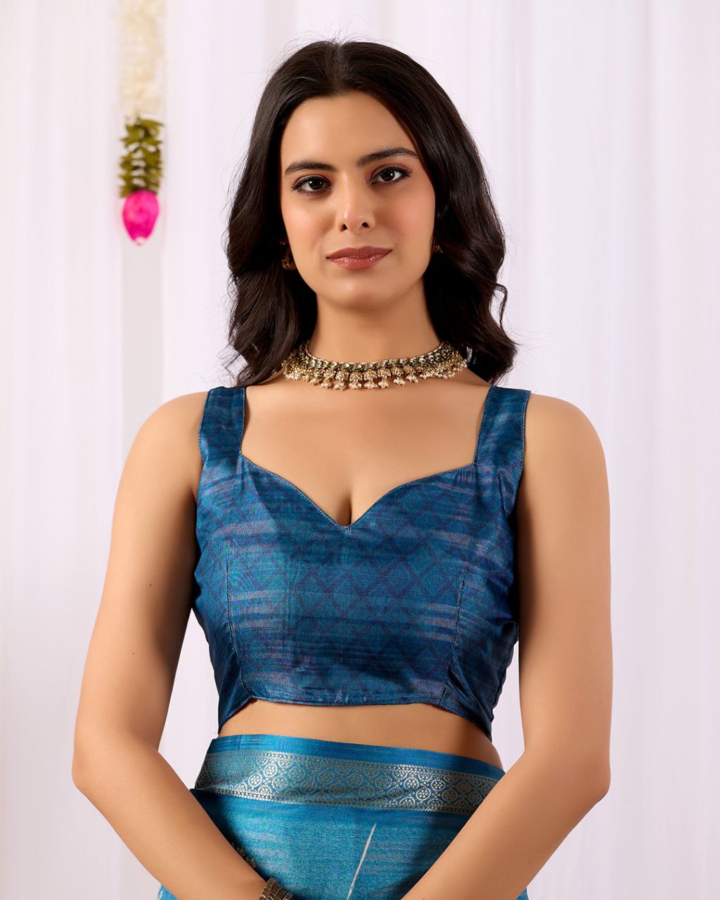 Premium Soft Lichi Silk Saree highlighted with graceful silver zari weaving and intricate ethnic motifs — radiating sheer elegance and royal charm in every drape.