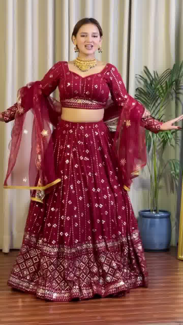 Launching Embroidered Lehenga choli