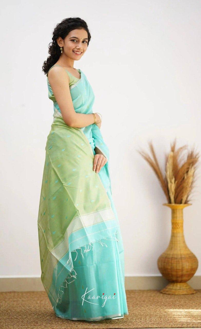 BEAUTFUL SOFT LILAN SLUB SAREE
