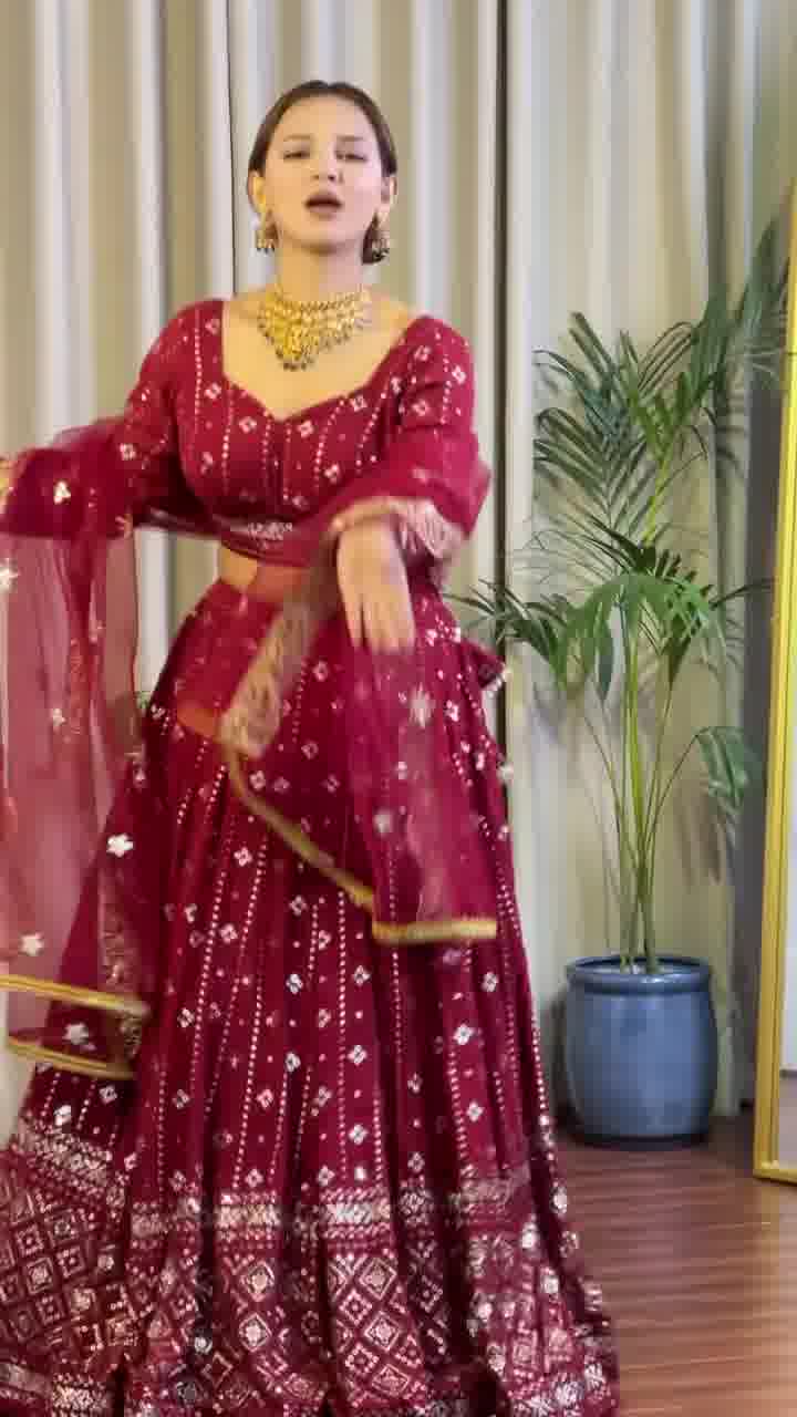 Launching Embroidered Lehenga choli