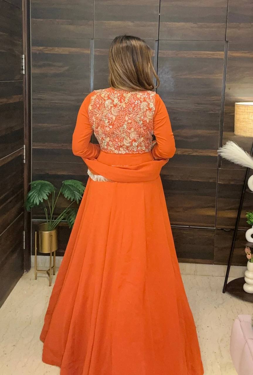 New Fancy Style Designer Maxi Anarkali Suit