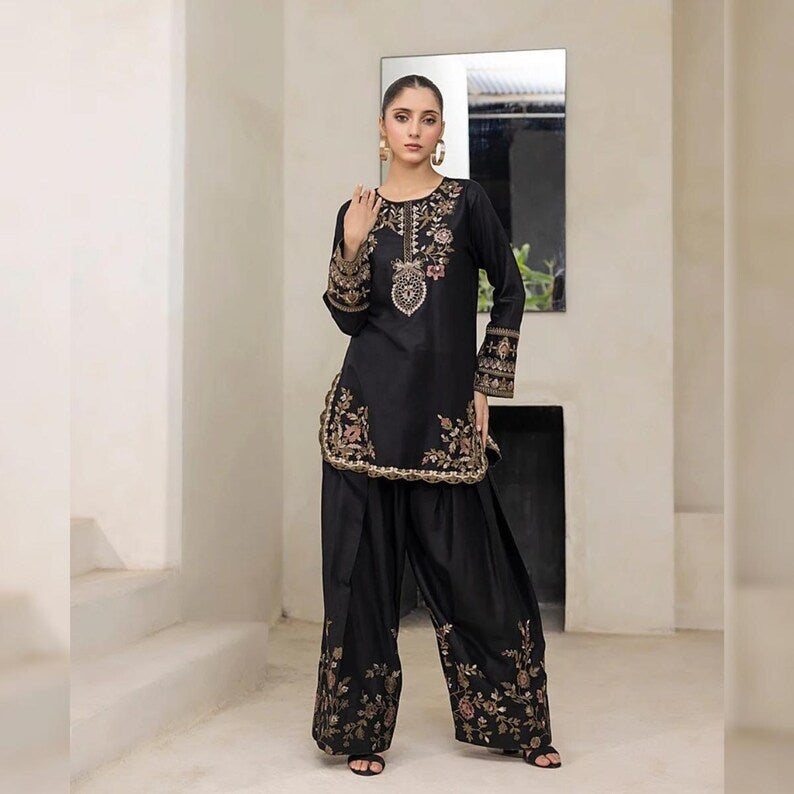 Launching New Festival  kurti pant Dupatta