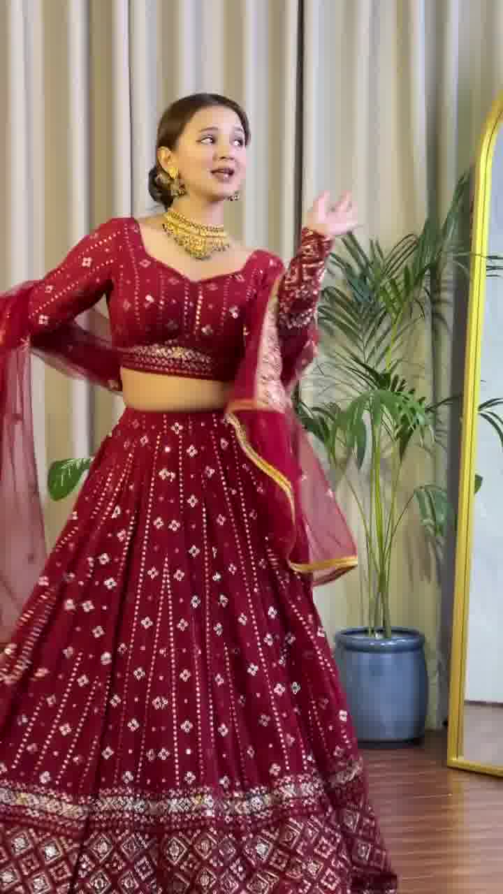 Launching Embroidered Lehenga choli