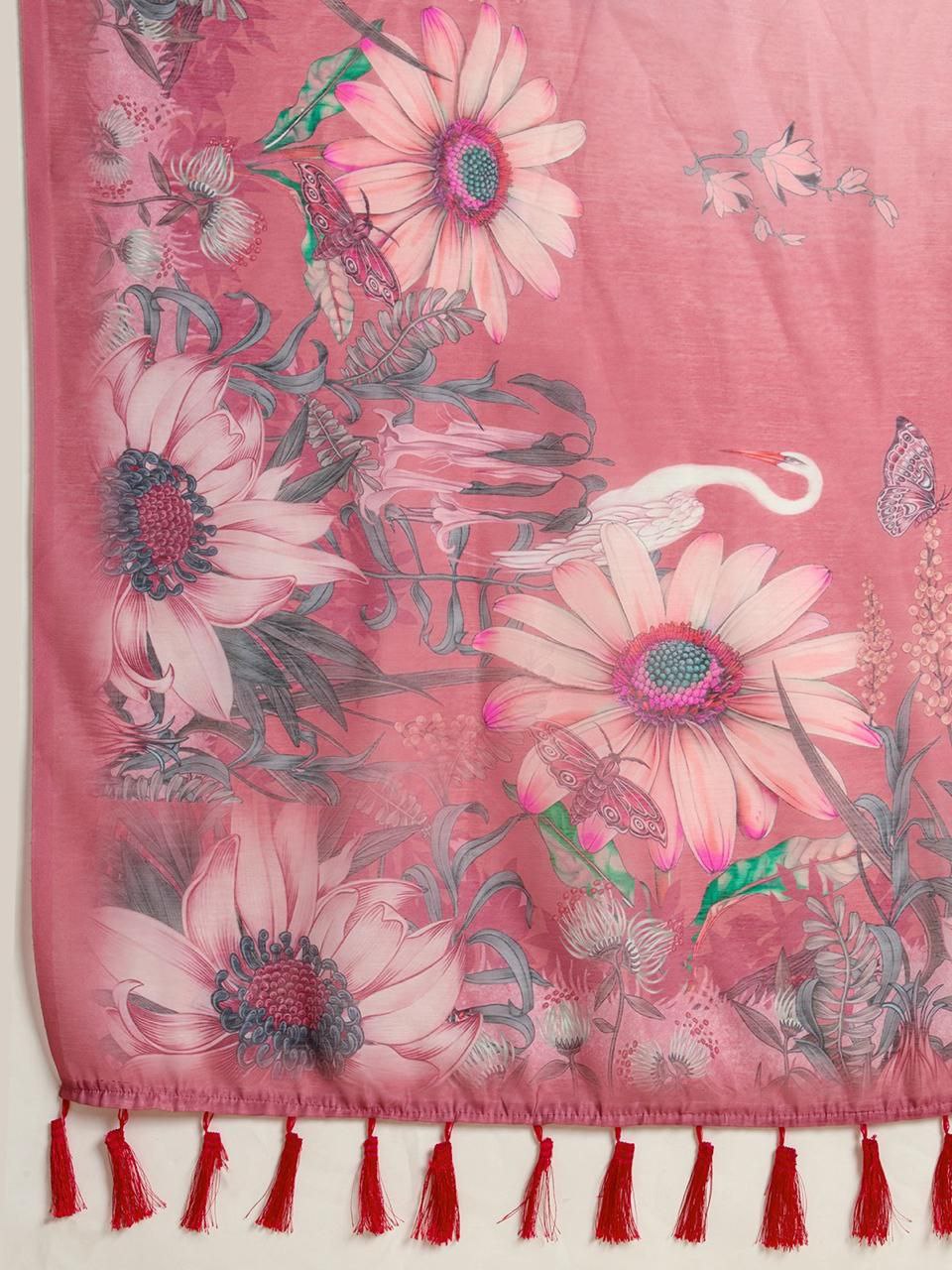thoughtfully crafted for all-day comfort and timeless style, designer cotton saree