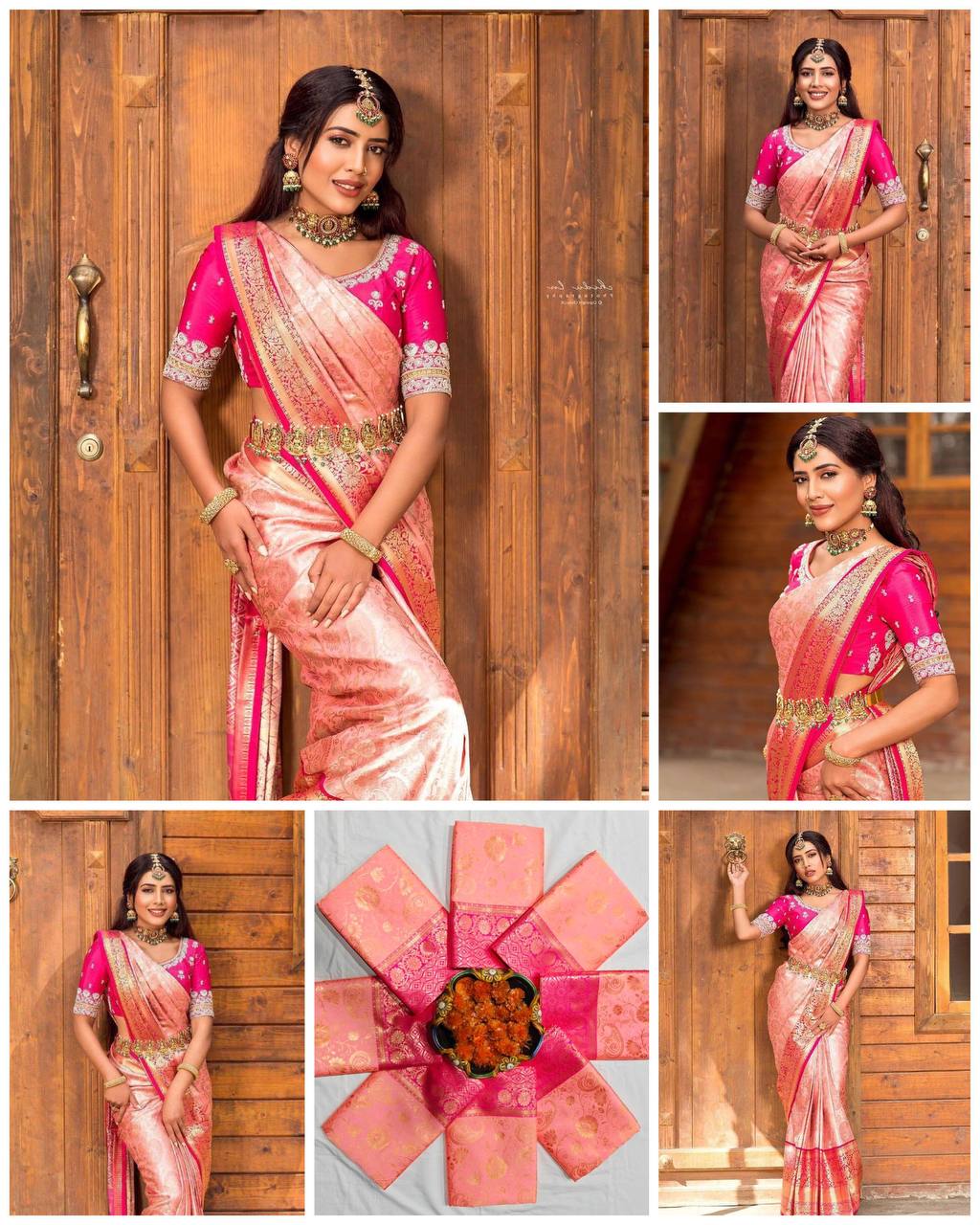 SILK JACQUARD BORDER SAREE