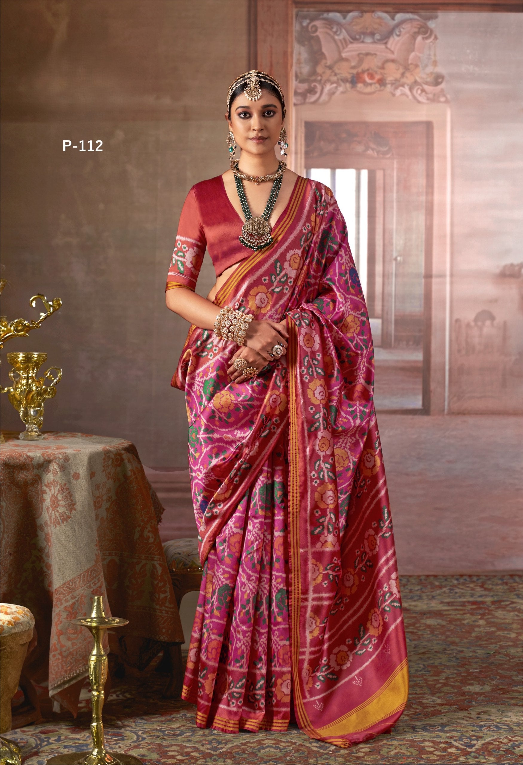 Elegant P.V Silk Patola sarees Collection