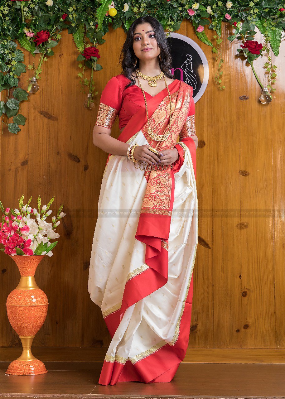 Banarasi Soft Silk Saree  with beautiful Zari work