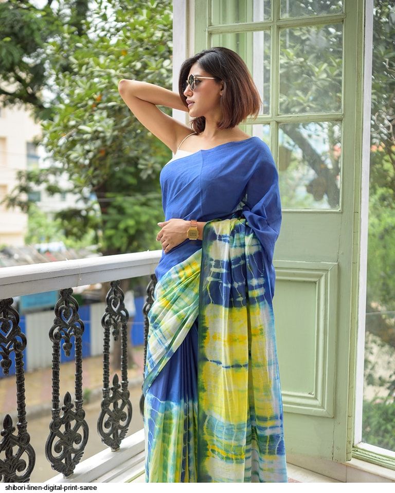 EXCLUSIVE BEAUTIFUL SPECIAL  LILAN COTTAN DIGITAL PRINTED  SAREE