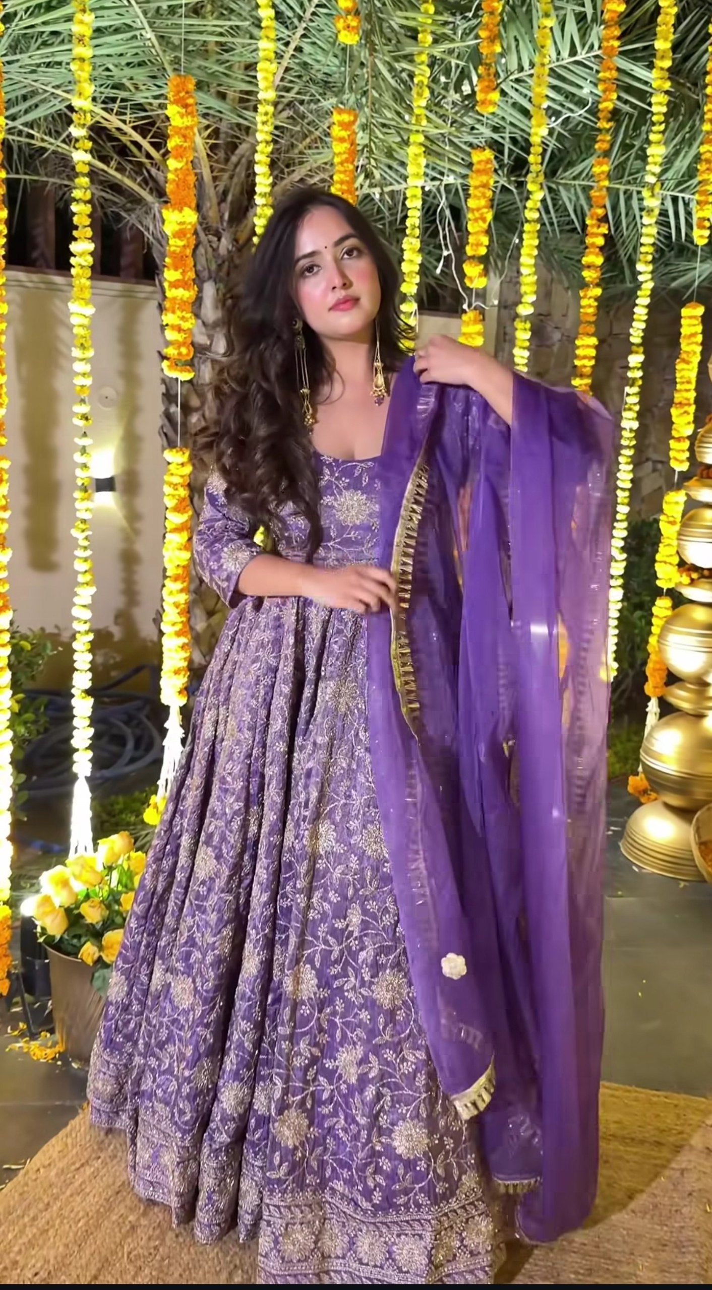 Presenting New Designer Anarkali Suit in Fancy Style