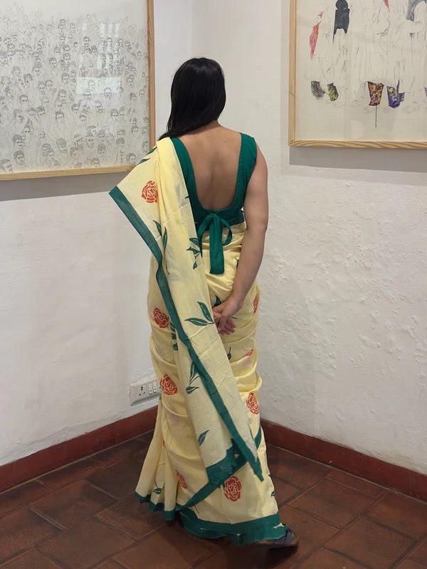 EXCLUSIVE BEAUTIFUL SPECIAL  LILAN COTTAN DIGITAL PRINTED  SAREE