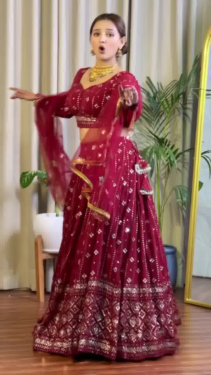 Launching Embroidered Lehenga choli