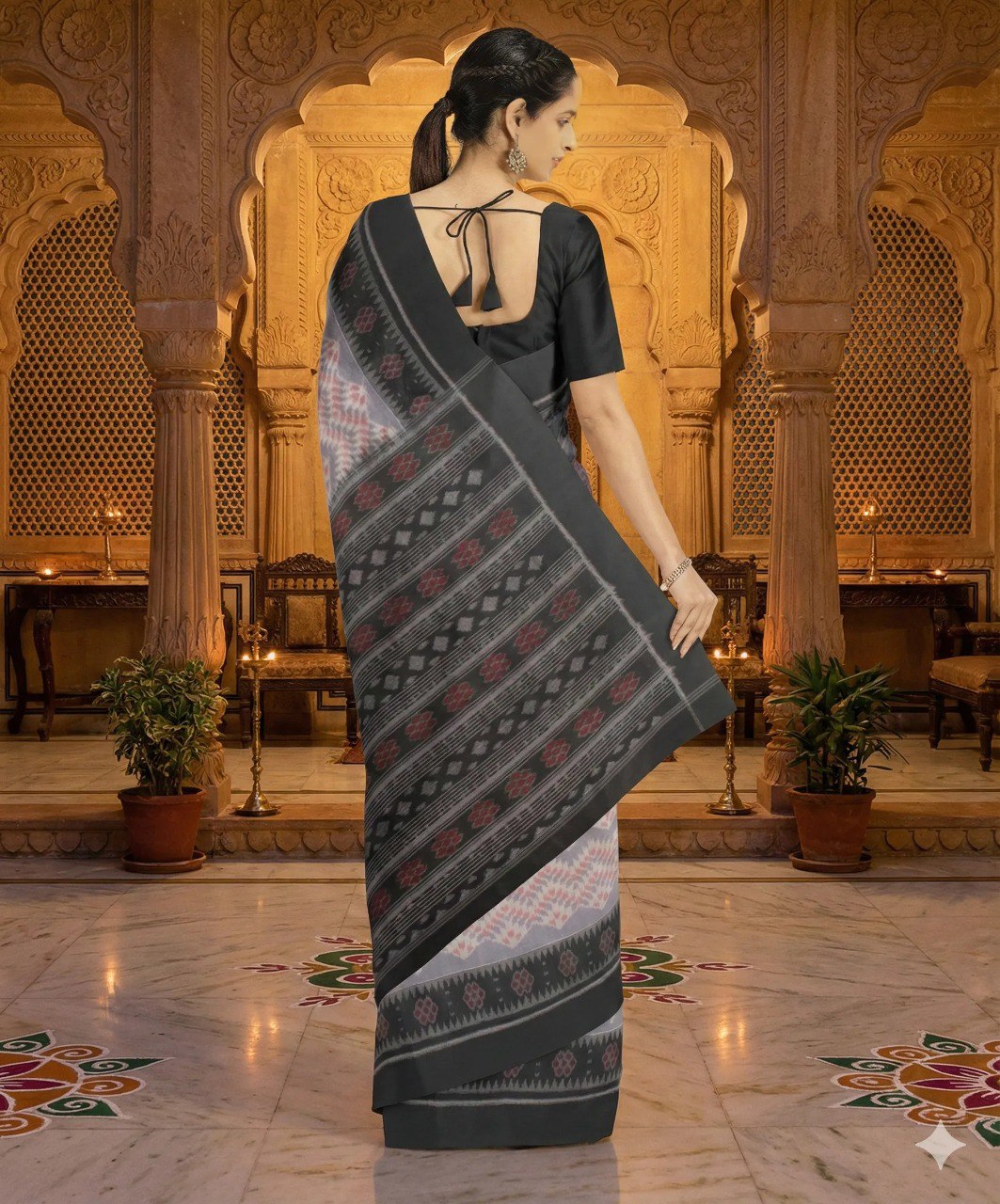 EXCLUSIVE BEAUTIFUL SPECIAL  LILAN COTTAN DIGITAL PRINTED  SAREE