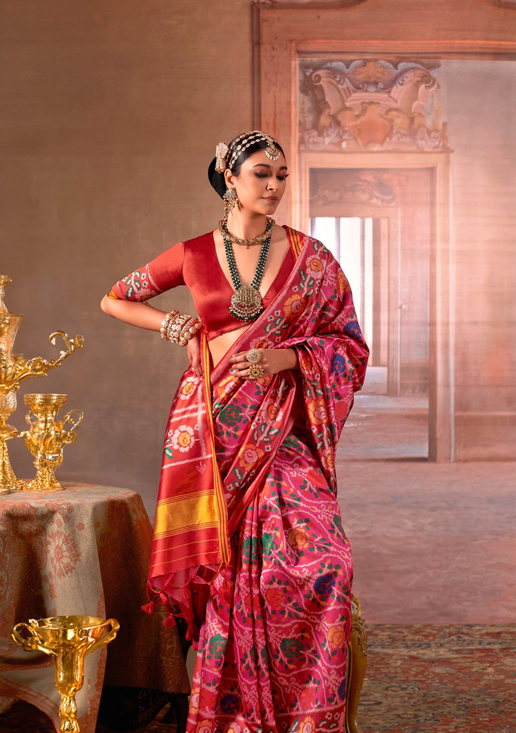 Elegant P.V Silk Patola sarees Collection
