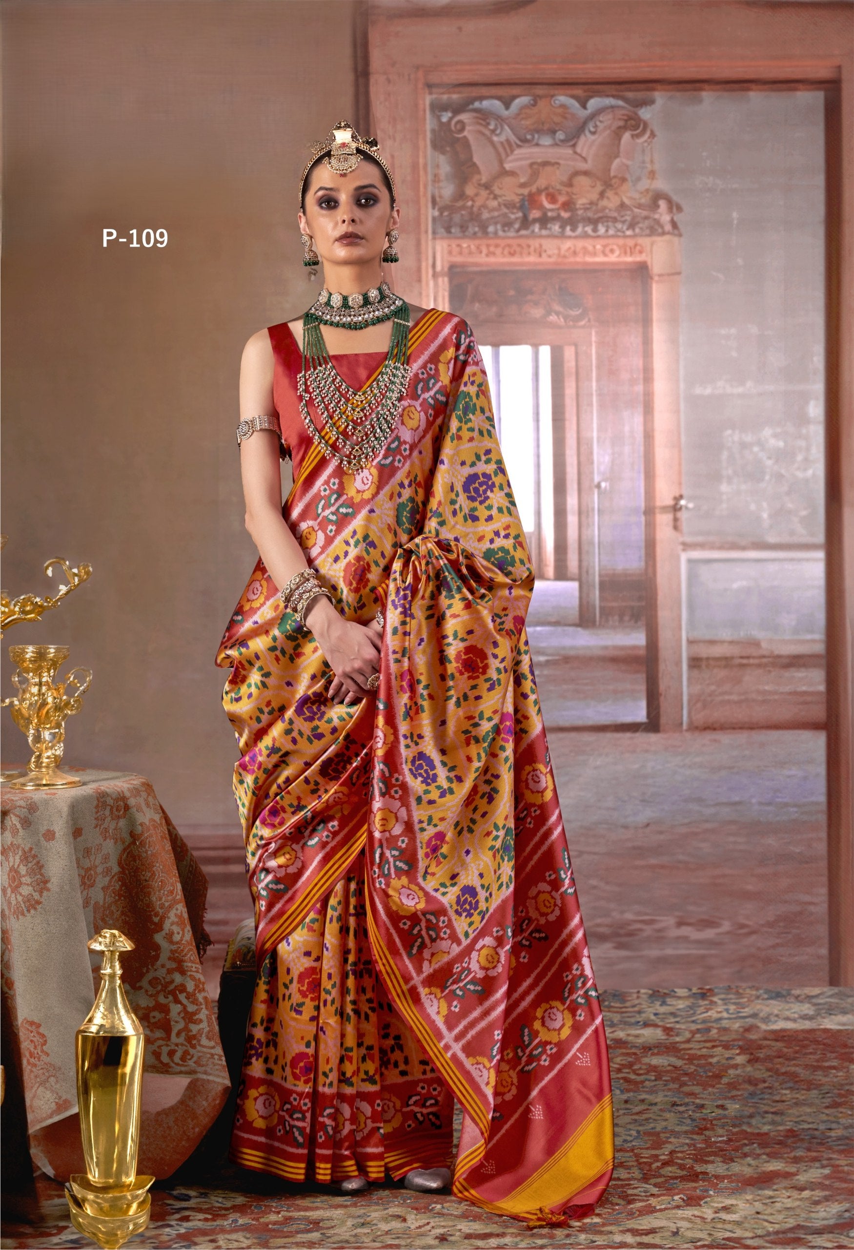Elegant P.V Silk Patola sarees Collection