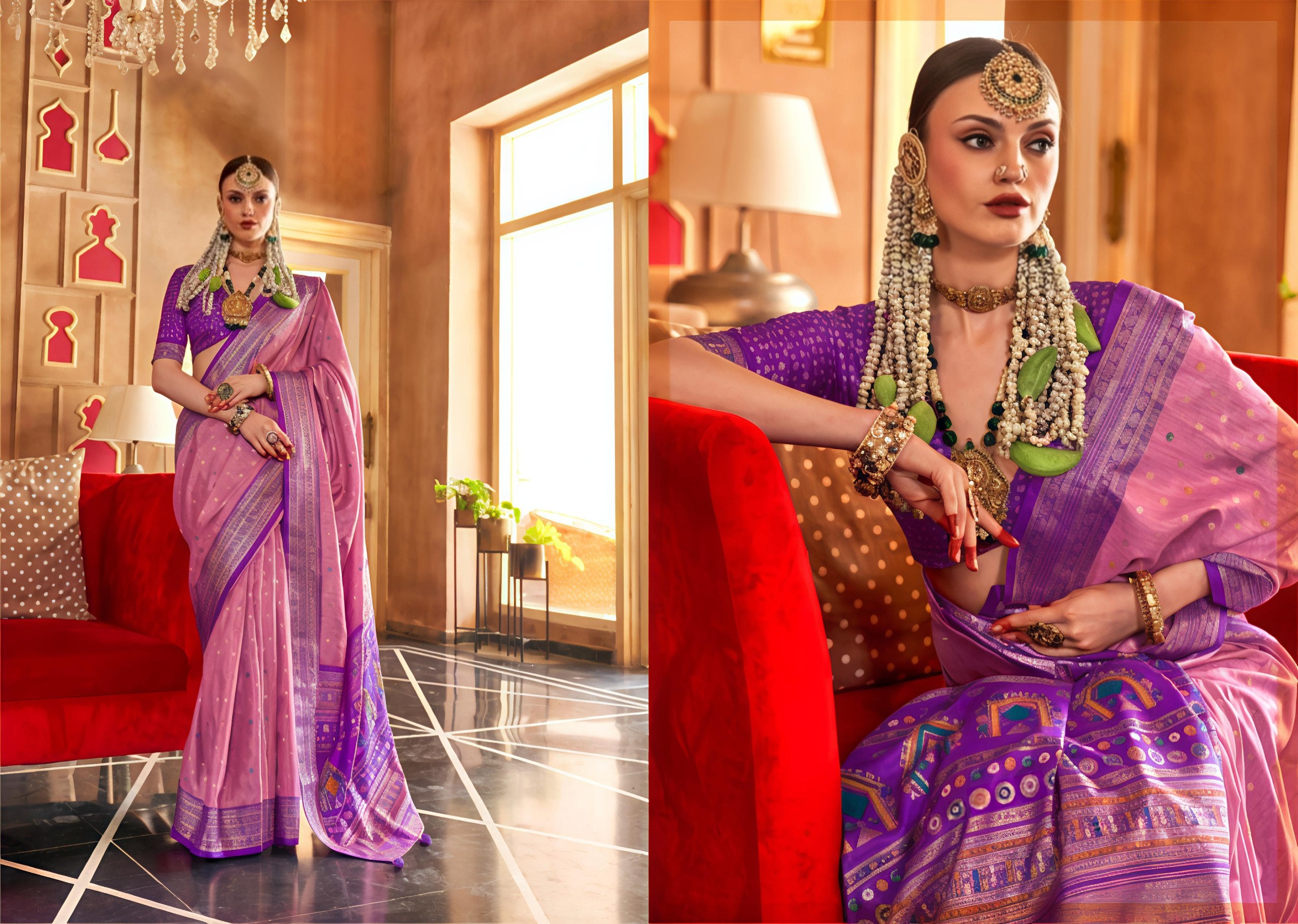 Elegant Banarasi Silk Hast Patola Collection