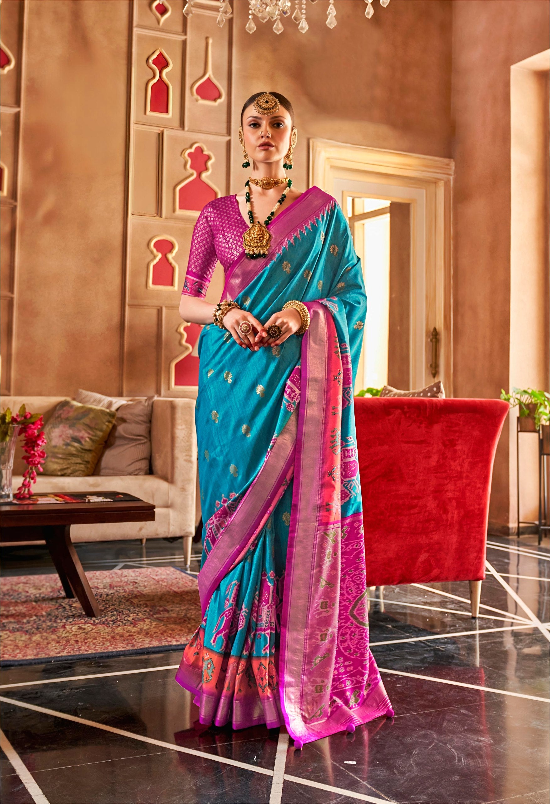Elegant Banarasi Silk Hast Patola Collection