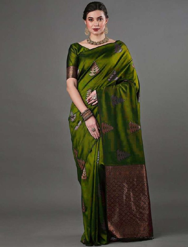 Banarasi Soft Silk Saree  with beautiful Zari work