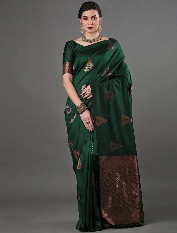 Banarasi Soft Silk Saree  with beautiful Zari work
