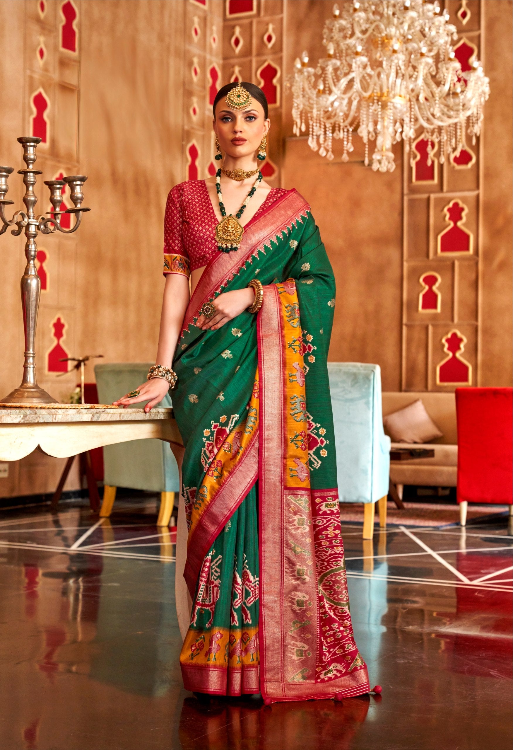 Elegant Banarasi Silk Hast Patola Collection
