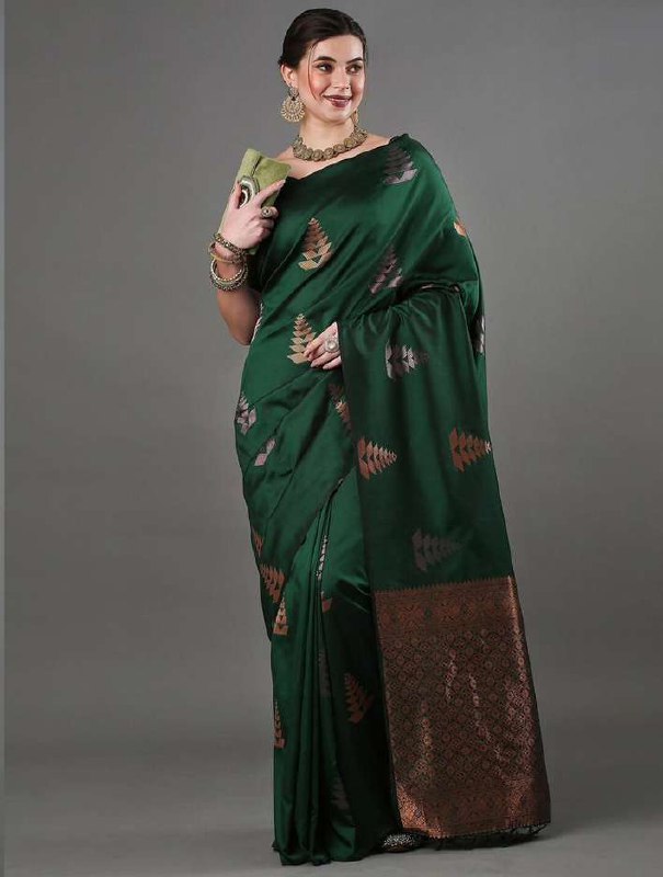 Banarasi Soft Silk Saree  with beautiful Zari work