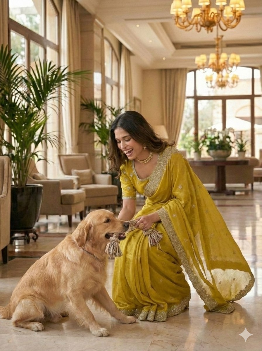 EXCLUSIVE BEAUTIFUL SPECIAL EMBERODERY WORK AND DIAMOND WORK SAREE