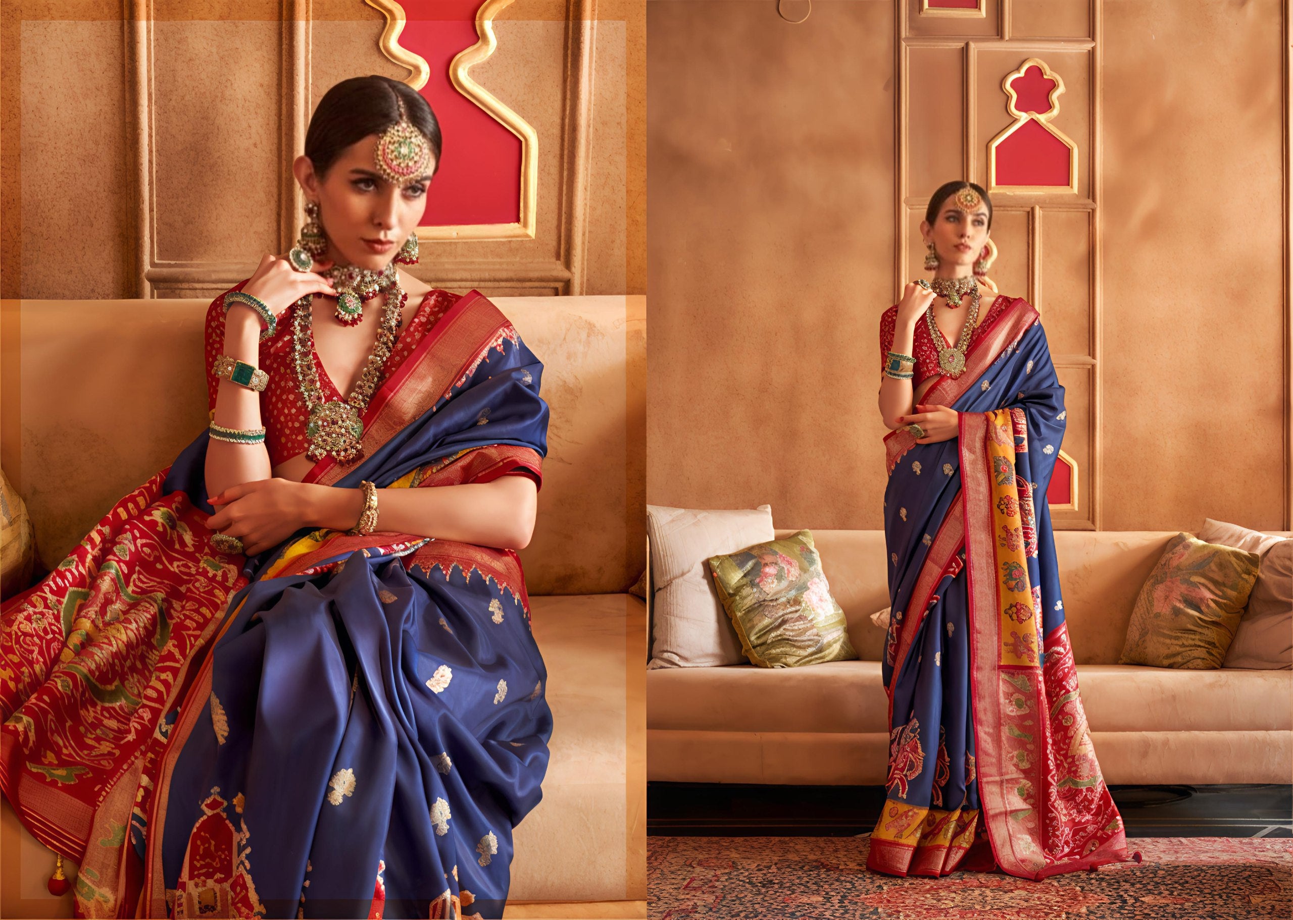 Elegant Banarasi Silk Hast Patola Collection