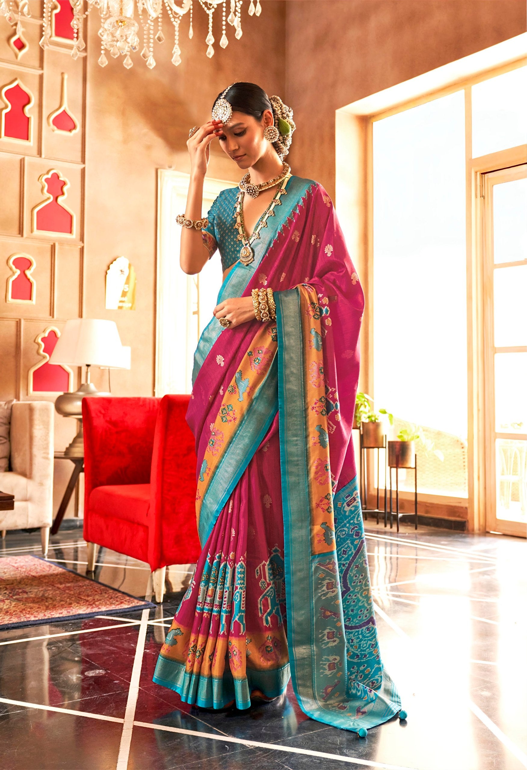 Elegant Banarasi Silk Hast Patola Collection