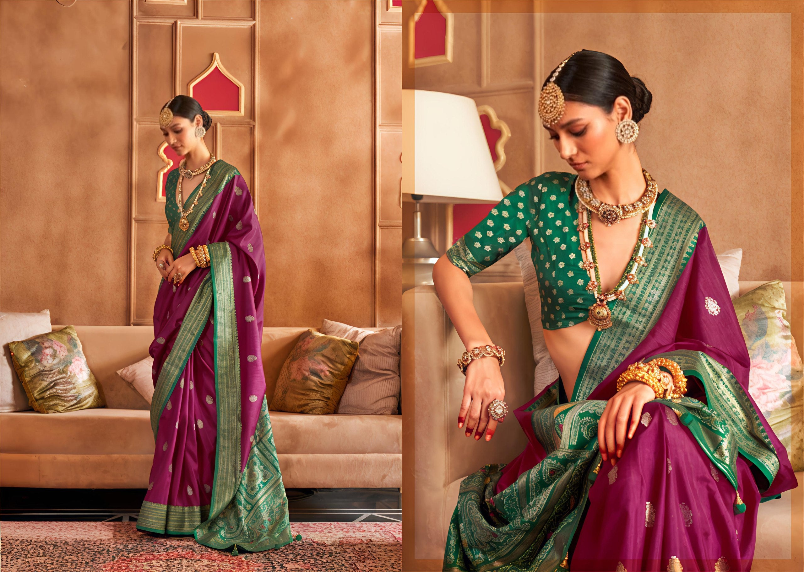 Elegant Banarasi Silk Hast Patola Collection