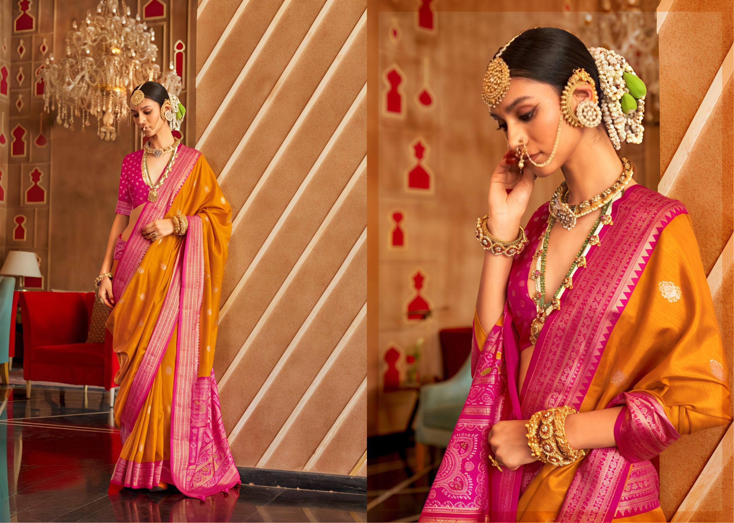 Elegant Banarasi Silk Hast Patola Collection