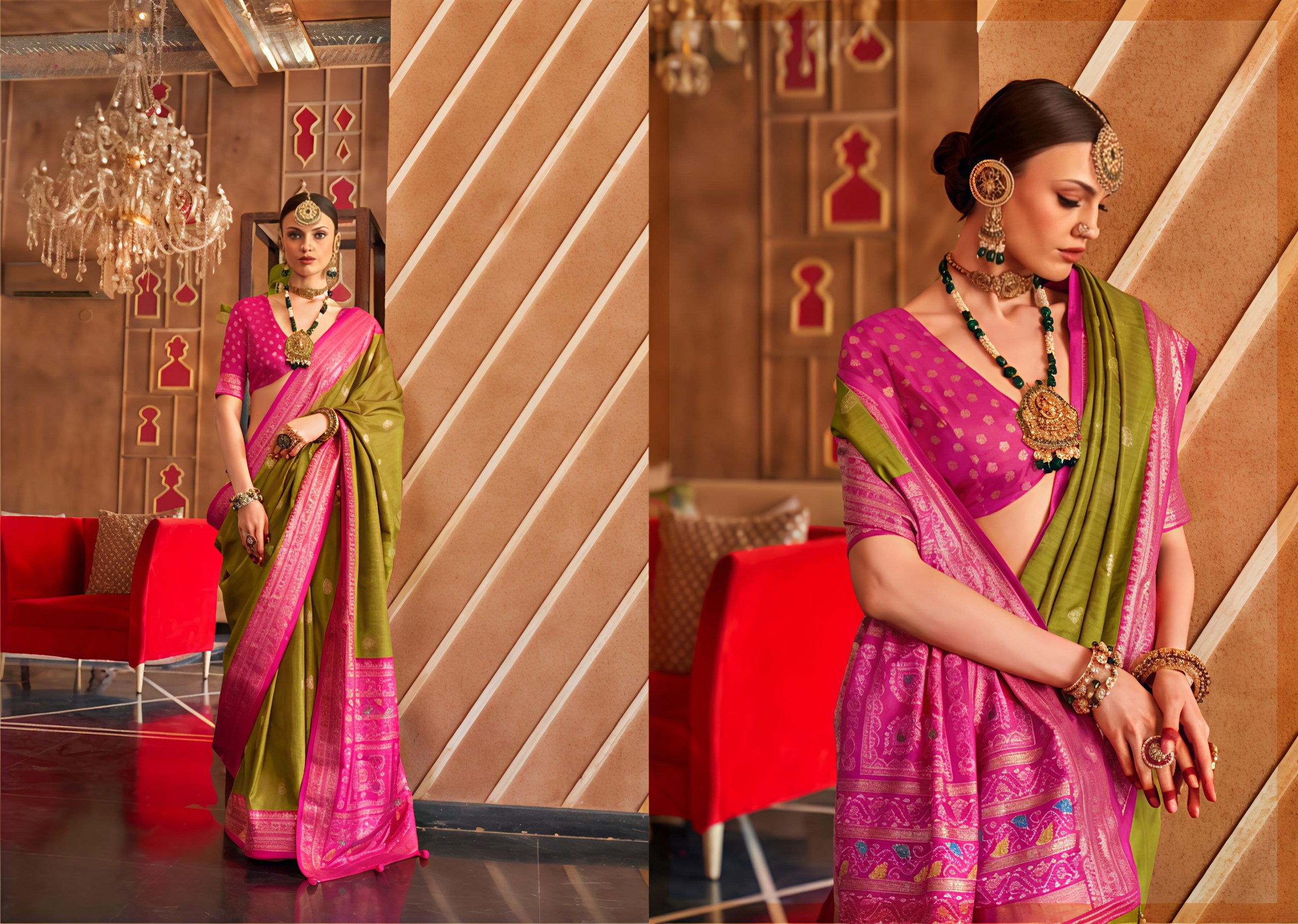 Elegant Banarasi Silk Hast Patola Collection