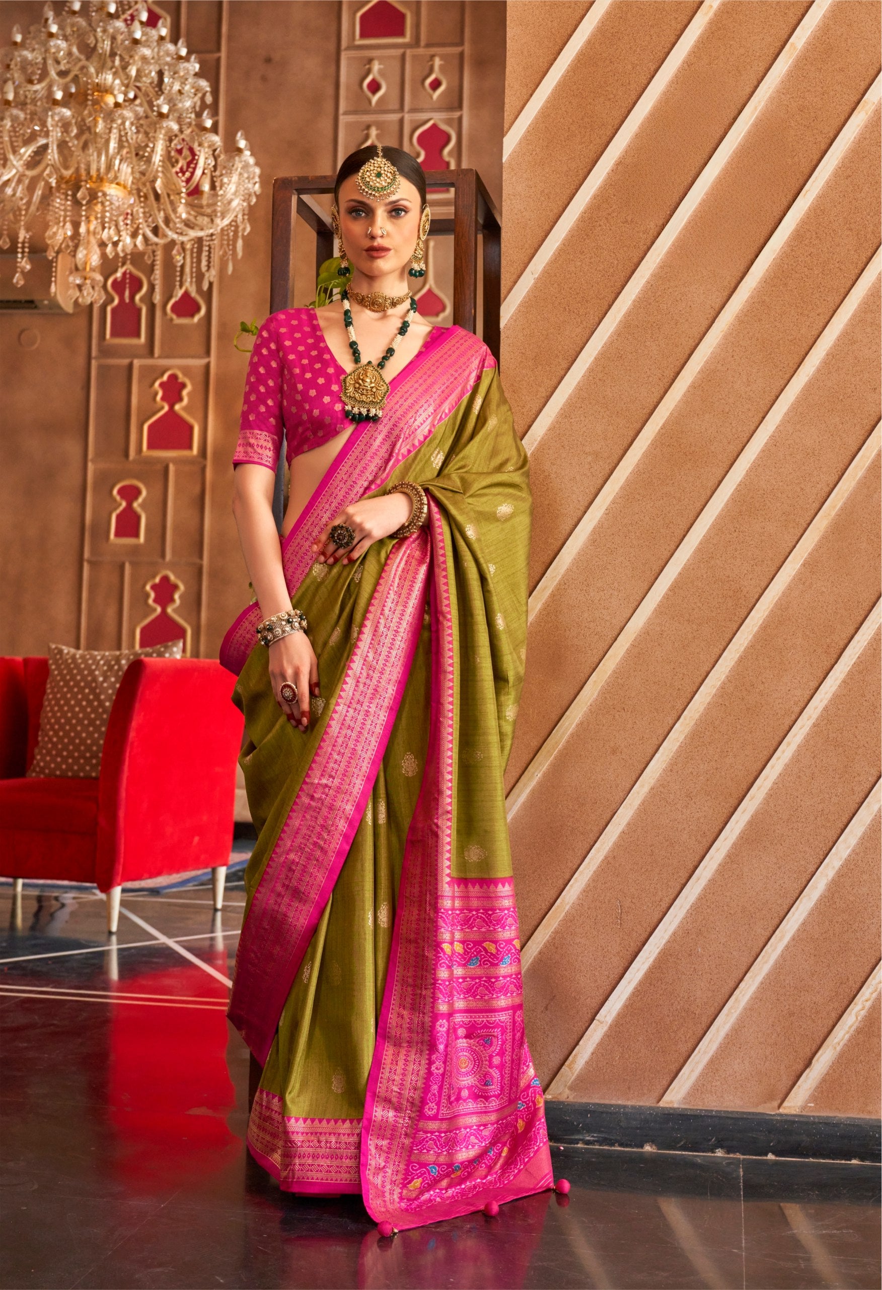 Elegant Banarasi Silk Hast Patola Collection