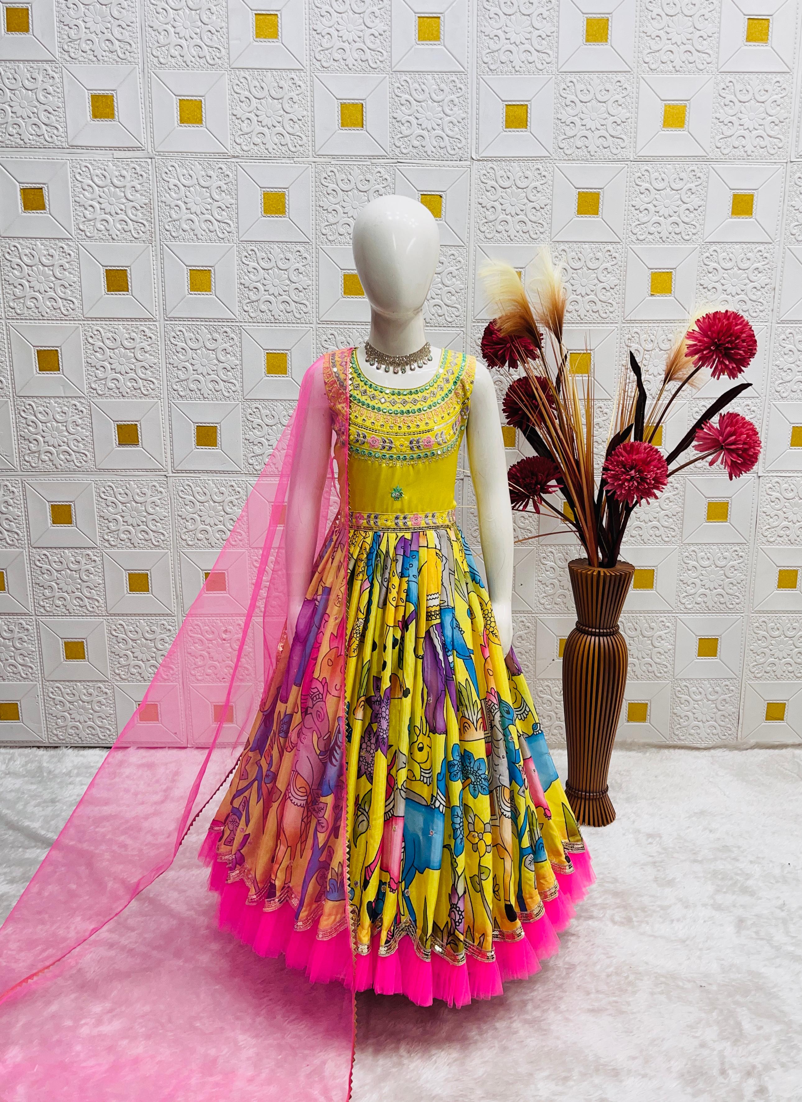 KIDS WEAR WHOLESALE KIDS LEHENGA KIDS ETHNIC WEAR KIDS TRADITIONAL OUTFITS KIDS FESTIVE WEAR KIDS DIWALI CLOTHES MANUFACTURER