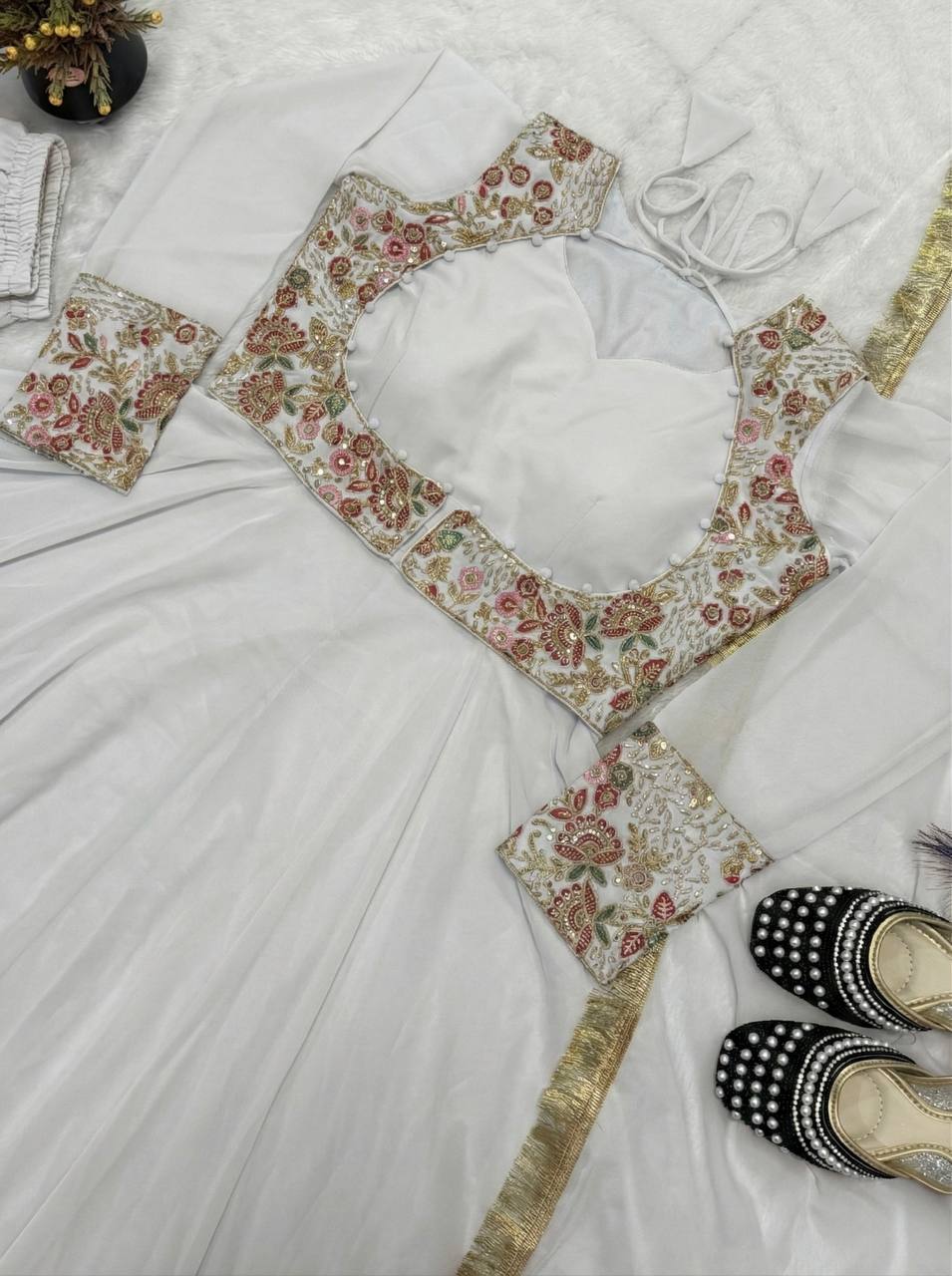 New Fancy Style Designer Maxi Anarkali Suit